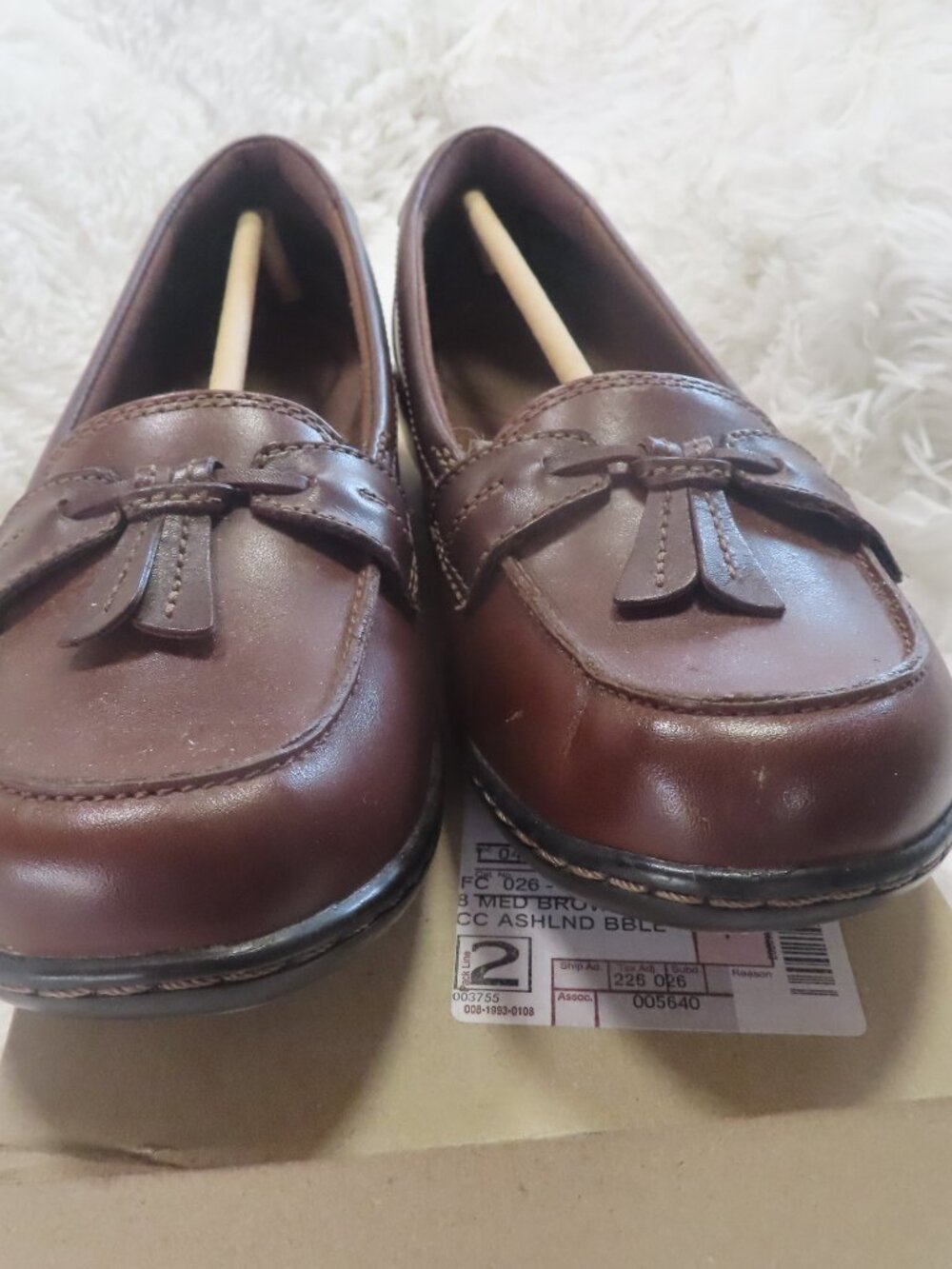 Clarks, Brown, Size 8